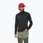 Felpa da uomo Mammut Taiss ML Half Zip Pull black