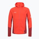 Felpa da uomo Mammut Taiss ML Hooded mammut red/dark mammut