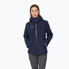 Giacca impermeabile da donna Mammut Linard HS Thermo Hooded Jacket Women marine