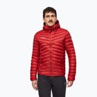 Giacca imbottita da uomo Mammut Albula IN Hooded Jacket Men dark mammut red