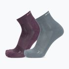 Calze Mammut Multisport Quarter Socks 2 pack paloja/strata