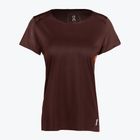 Maglietta da corsa da donna On Running Performance-T mulberry/spice