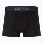 Boxer termici da uomo super.natural Tundra 175 2 paia jet black/jet black