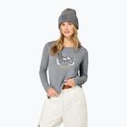 Longsleeve da donna super.natural Apres Ski cashmere grey melange/various