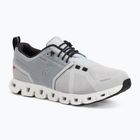 Scarpe da corsa da donna On Cloud 5 Waterproof ghiacciaio/bianco