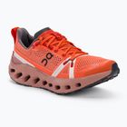 Scarpe da corsa On Cloudsurfer Trail flame/dustrose da donna