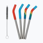 Canotti KLEAN KANTEEN Straw 8 mm Short 4 pcs. multi colored