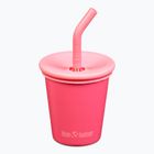 Tazza Klean Kanteen Kid's Steel Straw Lid 296 ml rouge red