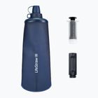 Softflask LifeStraw Peak Squeeze, supporto blu