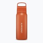 Lifestraw Go 2.0 Bottiglia da viaggio in acciaio con filtro 700 ml arancione kyoto