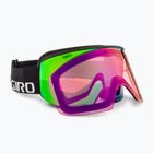 Occhiali da sci Giro Axis nero wordmark/emerald/infrared