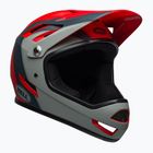 Casco da bici Bell Sanction opaco cremisi/ardesia/grigio