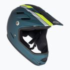 Casco da bici Bell Sanction blu opaco/hi-viz