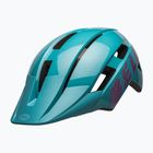 Casco da bici per bambini Bell Sidetrack II azzurro/rosa