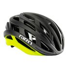 Giro Helios Spherical MIPS casco da bicicletta nero opaco sfumato/giallo chiaro