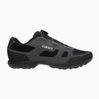 Scarpe da ciclismo MTB da uomo Giro Gauge Boa dark shadow/nero