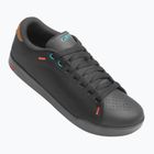 Scarpe da ciclismo con piattaforma da uomo Giro Deed nero scintillante
