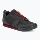 Scarpe da ciclismo Giro Tracker Fastlace nero/rosso brillante da uomo con piattaforma