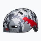 Casco da bici per bambini Bell Lil Ripper grigio opaco argento/camosauro