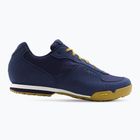Scarpe da ciclismo MTB da uomo Giro Rumble VR dress blu gomma