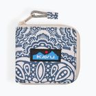KAVU Portafoglio con zip in damasco divino