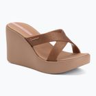 Ciabatte da donna Ipanema High Fashion II Slide brown/glitter/pink