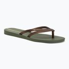 Infradito da donna Ipanema Bossa verde/bronzo