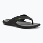 Infradito Rider Cape XVIII da uomo nero/grigio/verde