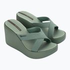Infradito donna Ipanema High Fashion II Slide verde/glitter verde/grigio