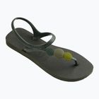 Havaianas Flash Urban Plus sandali da donna verde oliva