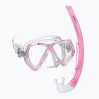 Mares Combo Zephir Junior rosa/chiaro kit snorkeling per bambini