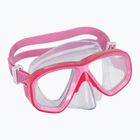 Maschera subacquea Mares Puffer pink pink/clear