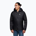 Piumino da uomo Black Diamond Approach Down Hoody nero