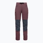 Pantaloni da trekking da donna Black Diamond Alpine Hybrid fig/charcoal