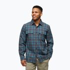 Camicia da trekking da uomo Black Diamond Project Twill antracite/marrone moro