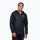 Black Diamond First Light Hybrid Hoody nero da uomo