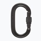 Carabina Black Diamond Oval Keylock SCRWGT black
