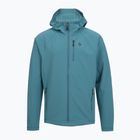 Felpa da uomo Black Diamond Coefficient Storm Full Zip Hoody creek blue