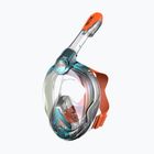 SEAC Magica maschera integrale per bambini in silicone nero/torqoise per lo snorkeling