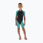 Muta da nuoto bambino SEAC Dolphin Shorty 1,5 mm black/tiffany