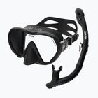 Set da snorkeling SEAC X-Frame Combo black