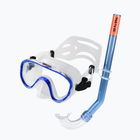 Set per snorkeling per bambini SEAC Marina Bis Set blue
