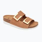 Ciabatte da donna Scholl Montery 2 Straps Ad Med cognac