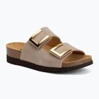 Ciabatte da donna Scholl Montery 2 Straps Ad Med beige