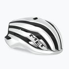 Casco bici MET Trenta Mips bianco/nero opaco lucido