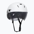 Casco da ciclismo MET Codatronica white/silver matte glossy
