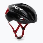 Casco da ciclismo MET Manta MIPS black/red glossy