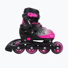 Pattini a rotelle Roces Jokey X Girl per bambini nero/rosa