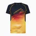Maglietta da corsa La Sportiva Wave uomo nero/giallo