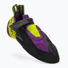 Scarpa da arrampicata La Sportiva da uomo Python purple/lime punch